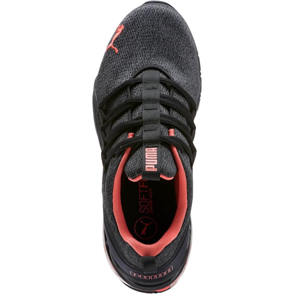 Tenis de entrenamiento para mujer Riaze Prowl, Puma Black-Spiced Coral, extralarge